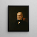 John Quincy Adams - George Caleb Bingham — kehystetty taideteos seinällä