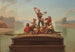 Le Joyeux Batelier - George Caleb Bingham — näkymä teoksesta