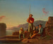 Le bateau en bois - George Caleb Bingham — näkymä teoksesta