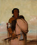Ah-Sho-Cole Rotten Foot, un guerrier reconnu - George Catlin — näkymä teoksesta