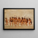 George Catlin — kehystetty taideteos seinällä