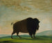 Vache buffle paissant dans la prairie - George Catlin — näkymä teoksesta