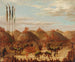 Danse du taureau, cérémonie OKeePa des Mandans - George Catlin — näkymä teoksesta