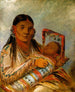 Che-Ah-K-Tche vaimo Nt-To-Way - George Catlin — näkymä teoksesta
