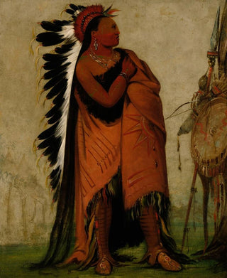 George Catlin - EHeeADuckCeA He Who Ties His Hair Before.webp
