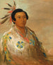 Heedohgeats nuoresta miehestä - George Catlin — näkymä teoksesta