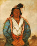 Hoseputokwgee un Brave - George Catlin — näkymä teoksesta