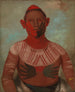 Iowy, yksi Black Hawksin pääsotureista - George Catlin — näkymä teoksesta