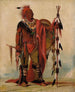 Keeokk Le Renard Vigilant Chef de la Tribu - George Catlin — näkymä teoksesta