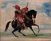 Le chef vigilant des renards de la tribu à cheval - George Catlin — näkymä teoksesta