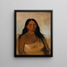 Cuisses de Khketsee, une femme de Wichita - George Catlin — kehystetty taideteos seinällä