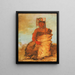 Laketoowirsha Little Chief, un guerrier Pawnee de Tapage - George Catlin — kehystetty taideteos seinällä
