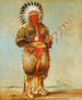 Rw-No-Way-Wh-Krah Loose Pipestem un Brave - George Catlin — näkymä teoksesta