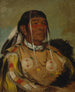 Sha-C-Pay, le Six Chef des Ojibwés des Plaines - George Catlin — näkymä teoksesta
