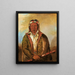 Shee-Nh-Wee - George Catlin — kehystetty taideteos seinällä