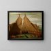 Festin de chien sioux - George Catlin — kehystetty taideteos seinällä