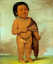 Tcha-As-Ka-Ding Pienokainen Buffalo Bulls Back Fat - George Catlin — näkymä teoksesta