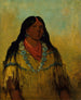 Tchow-Ee-Pt-O-Kaw une femme - George Catlin — näkymä teoksesta