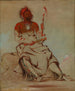 Te-Ah-Ke-Ra-Le-Re-Coo Le Cheyenne, un Pawnee républicain - George Catlin — näkymä teoksesta