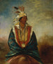 Tel-Maz-H-Za, arvostettu soturi - George Catlin — näkymä teoksesta