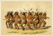 La Danse de l'ours - George Catlin — näkymä teoksesta