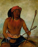 TulLockChshKo boit le jus de la pierre - George Catlin — näkymä teoksesta