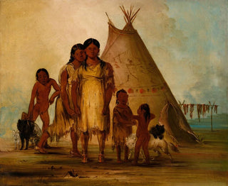 George Catlin - Two Comanche Girls.webp