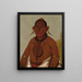 WaSwMeSaw Roaring Thunder, le plus jeune fils de Black Hawk - George Catlin — kehystetty taideteos seinällä