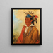 WahPnJeeA Le Cygne un Guerrier - George Catlin — kehystetty taideteos seinällä