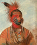 Washkamonya Fast Dancer dans Guerrier - George Catlin — näkymä teoksesta