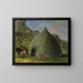 Lodge de Wichita prairie peitossa - George Catlin — kehystetty taideteos seinällä
