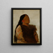 L:n vaimo - George Catlin — kehystetty taideteos seinällä