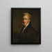 Portrait of a European merchant - George Chinnery — kehystetty taideteos seinällä