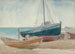 Bateaux sur la plage - George Copeland Ault — näkymä teoksesta