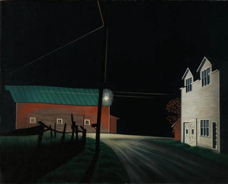 George Copeland Ault - Bright Light at Russells Corners.webp