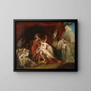 George Dawe - Achilles frantic for the loss of Patroclus rejecting the consolation of Thetis.webp