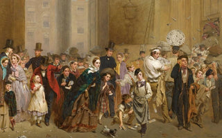 George Elgar Hicks - The General Post Office One Minute Before Six.webp