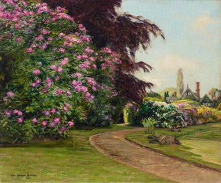 Jardin anglais - George Gardner Symons — näkymä teoksesta
