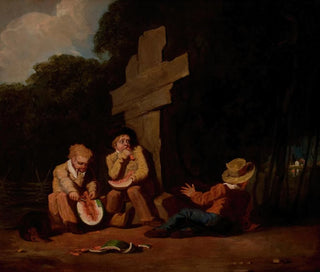 George H Comegys - Boys Stealing Watermelons.webp
