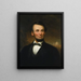 Abraham Lincoln - George H. Story -maalaus — kehystetty taideteos seinällä