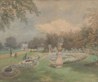 Parc des Régents - George Harvey — näkymä teoksesta