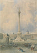Trafalgar Square - George Hawkins — näkymä teoksesta