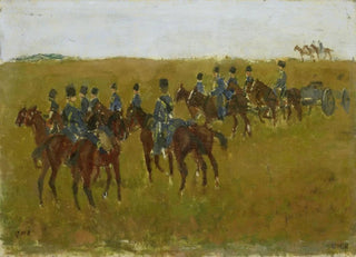 George Hendrik Breitner - Artillery on Maneuver.webp