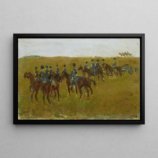George Hendrik Breitner - Artillery on Maneuver.webp