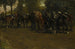 George Hendrik Breitnerin Cavalerie au repos - Maalaus — näkymä teoksesta