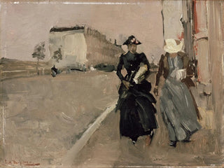 George Hendrik Breitner - Gust of wind.webp