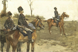 George Hendrik Breitner - Hussars.webp
