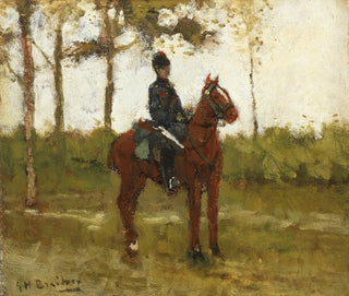 Huzar - George Hendrik Breitner — näkymä teoksesta