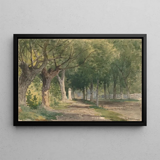 George Henry Smillie - Avenue of Trees.webp