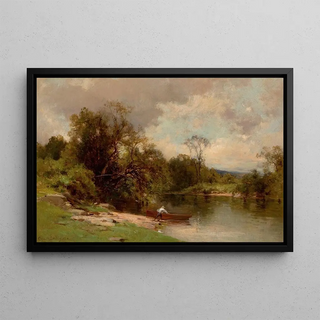 George Henry Smillie - Gone Fishing.webp